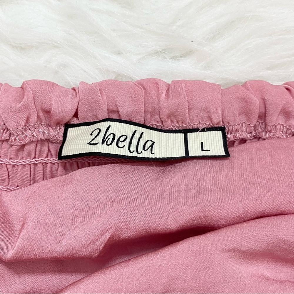 2BELLA Dusty Rose Pink Blouse - Picture 4 of 5